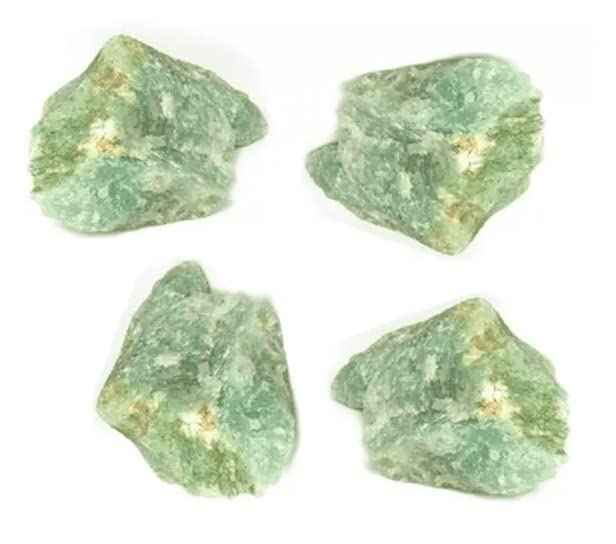 Natural Green Jade Rough Stones Pack of 1 to 4 | 100-150 Grams | Hand-Picked and Cleaned Default Title